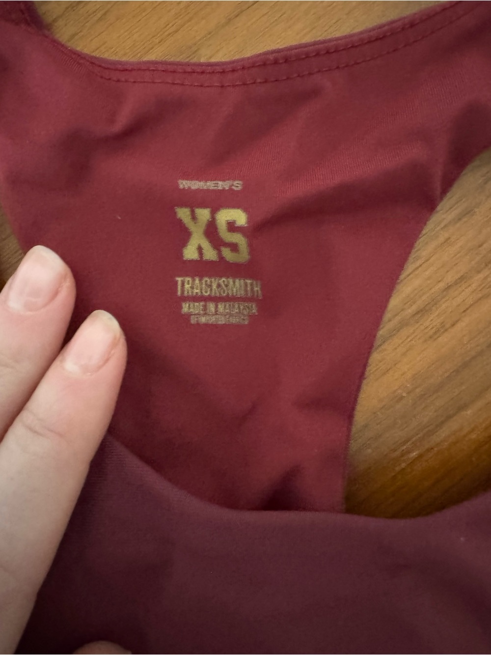 NWOT Tracksmith Racerback Run Bra - Picture 2 of 6